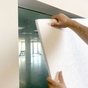 Plancha de pórex