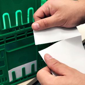 Etiqueta NO adhesiva de papel