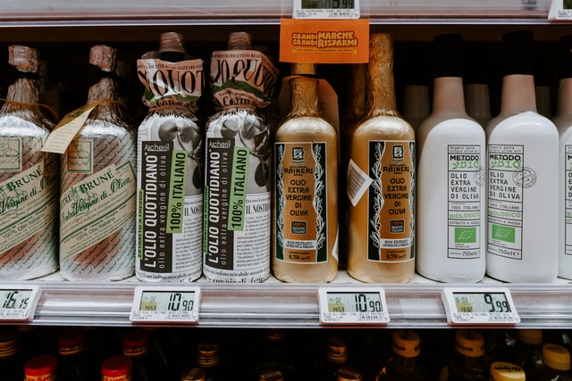 ¿En qué envase es mejor conservar el aceite de oliva?